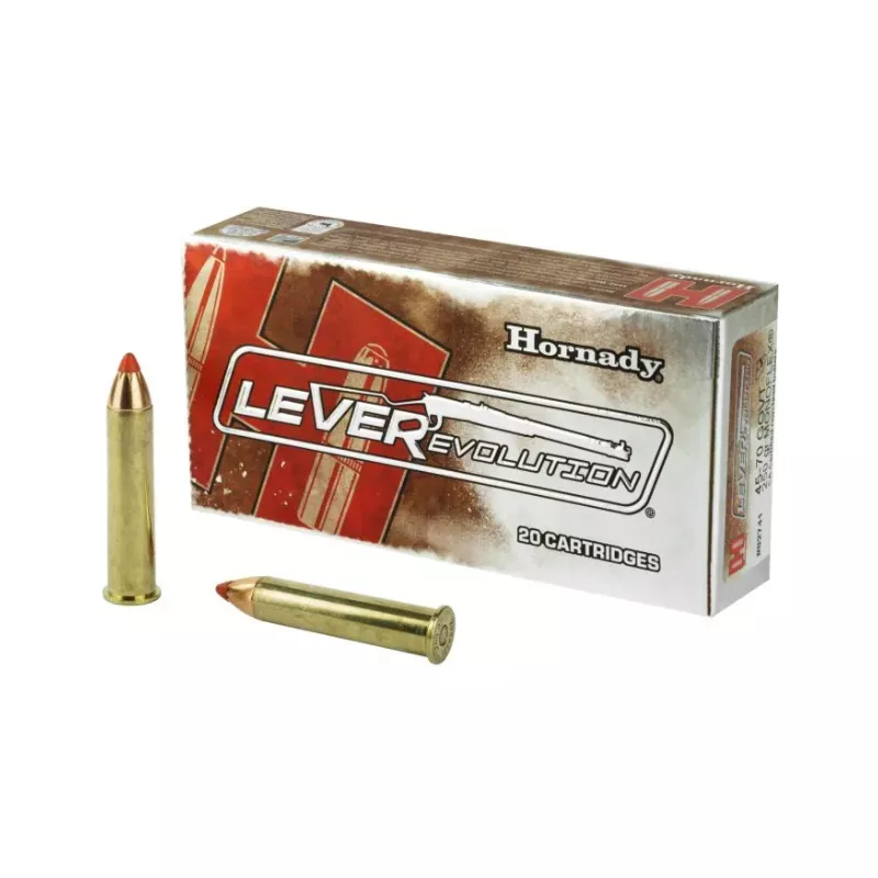 HORNADY AMMO 45 /70 GOVT 250GR MONOFLEX LEVER REVOLUTION