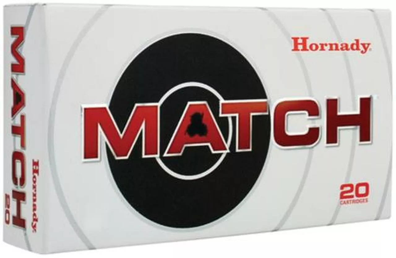 Hornady Match .308 Win, 178gr, Boattail Hollow Point, 20rd/box