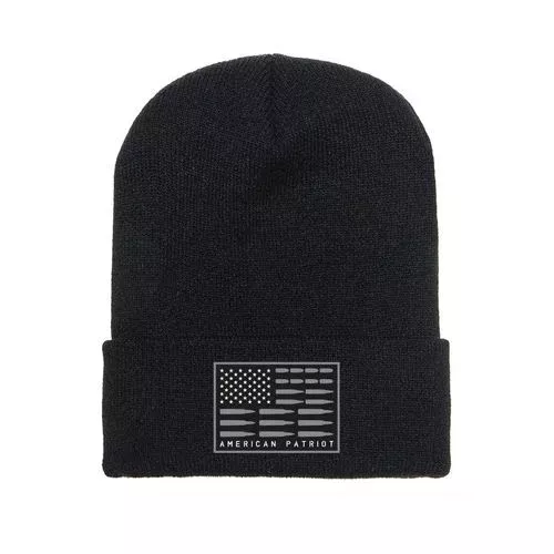 Howitzer Patriot Flag Beanie Black
