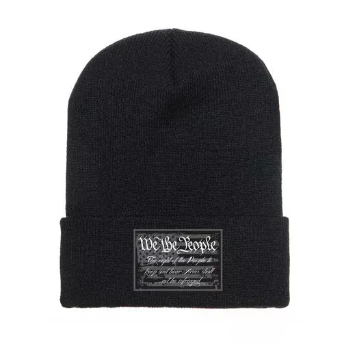 Howitzer We The People Beanie – Black Flag