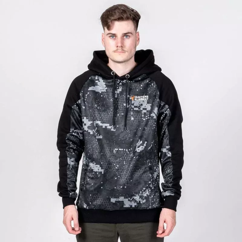 HUNTERS ELEMENT COVERT HOODIE DESOLVE VEIL SZ XL