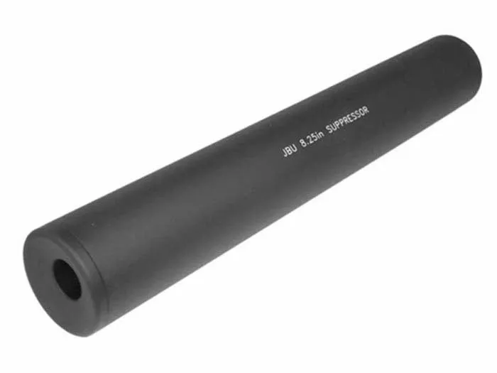 JBU Fake Airsoft Suppressor, 8.25", Aluminum