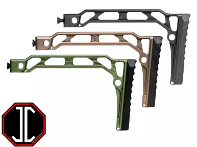 JMAC: SS-8RP - Skeleton Stock 8" with Rise and Rubber Butt Pad