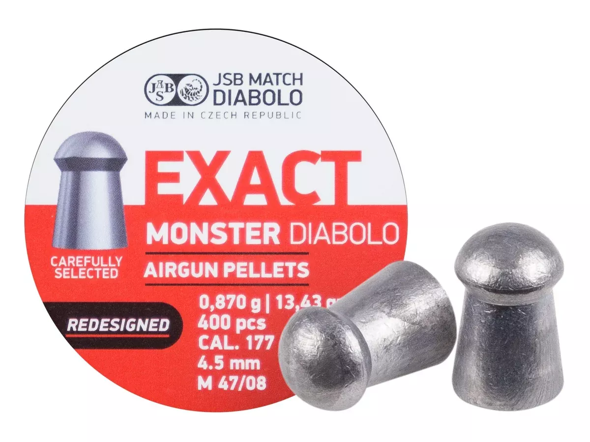 JSB Redesigned Monster Pellets .177 400 ct. - Caliber 0.177
