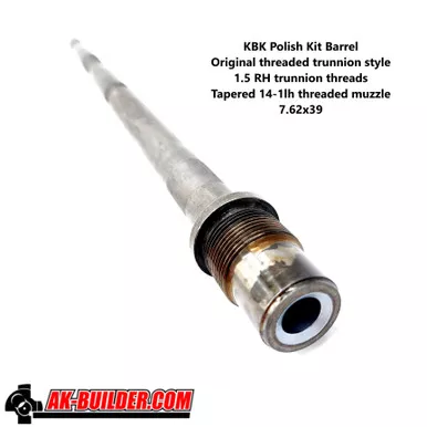 KBK Wz. 1960 Barrel - AK Builder / Chrome Lined / Threaded Style