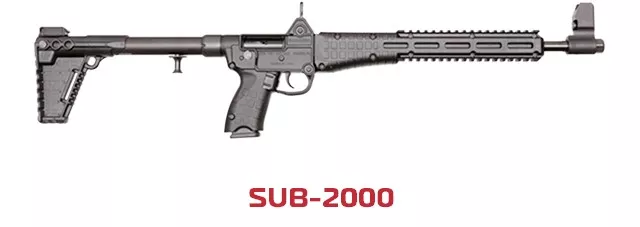 Kel-tec Sub 2000 Gen 2 9mm Glock 19 Keltec Sub2000