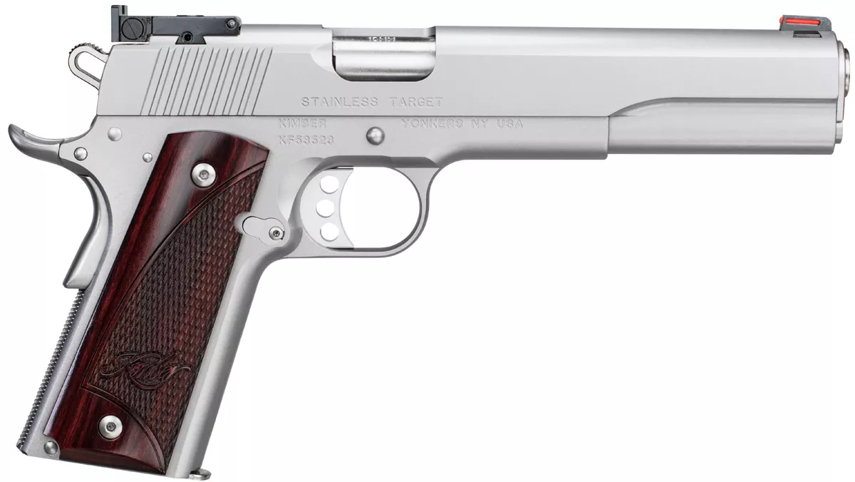 Kimber 1911 Stainless Target Long Slide (LS) 10mm Pistol
