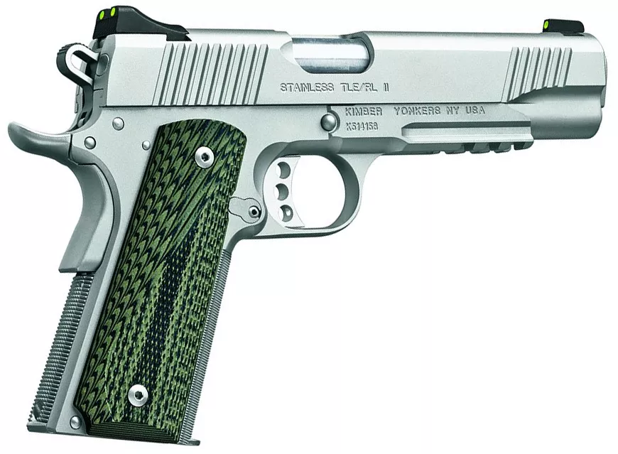 Kimber 1911 TLE/RL Custom II Stainless 45 ACP Pistol with Tactical Rail