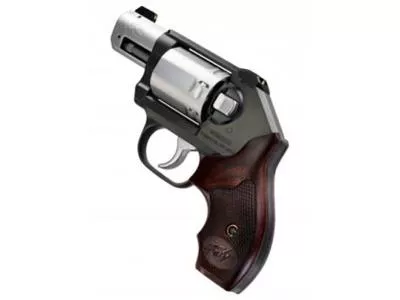 KIMBER K6S CDP 357 MAG 2" STAINLESS 6RD ROSEWOOD GRIPS