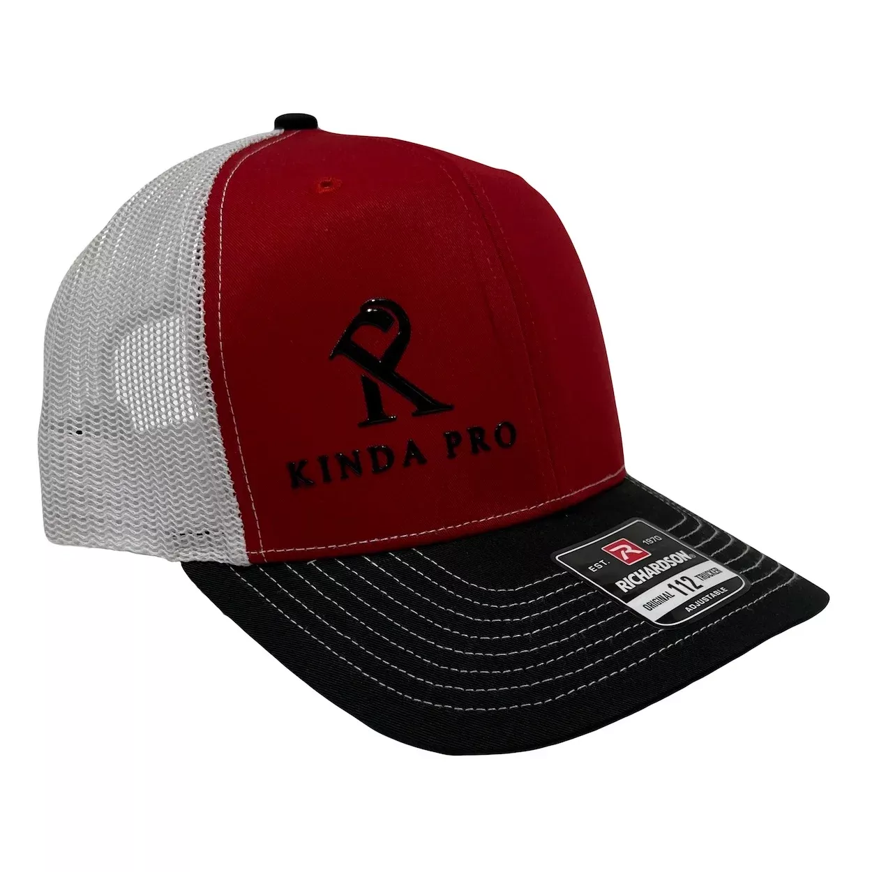 Kinda Pro Logo Trucker Snapback Hat - Mesh Back (3 Colors)