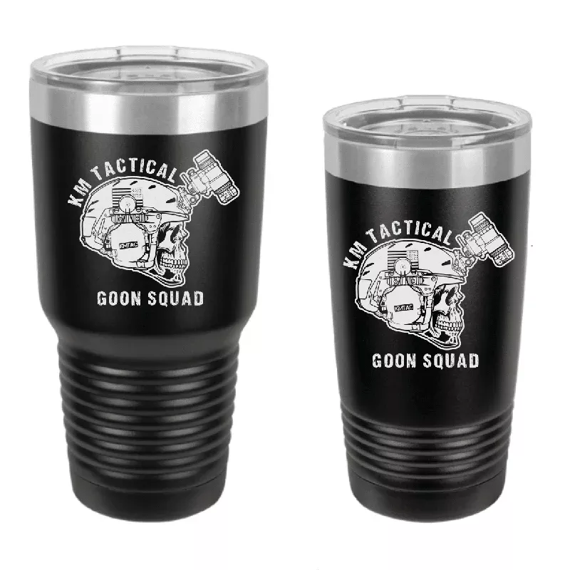KMTactical Goon Squad Engraved Drinkware