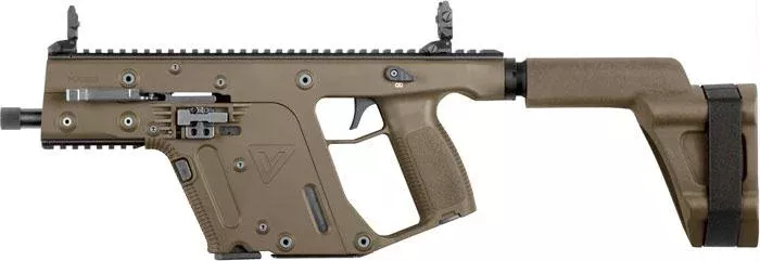 Kriss Vector Sdp Pistol 40sw - G2 Brace 5.5" Thread 15rd Fde