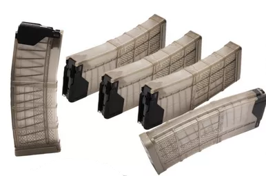 Lancer Systems L5AWM Translucent FDE 30 Round- Pack of 5- REBUILD KIT