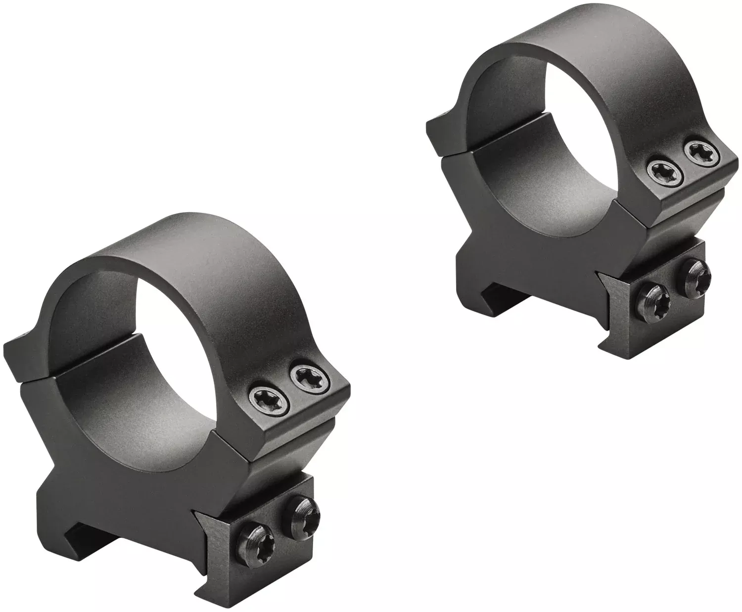 Leupold 174081 PRW2 Cross-Slot Matte Black 1” Medium