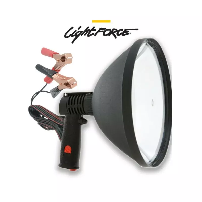 LIGHTFORCE 170 STRIKER HANDHELD (100W HALOGEN LIGHT W / ALLIGATOR CLIPS)