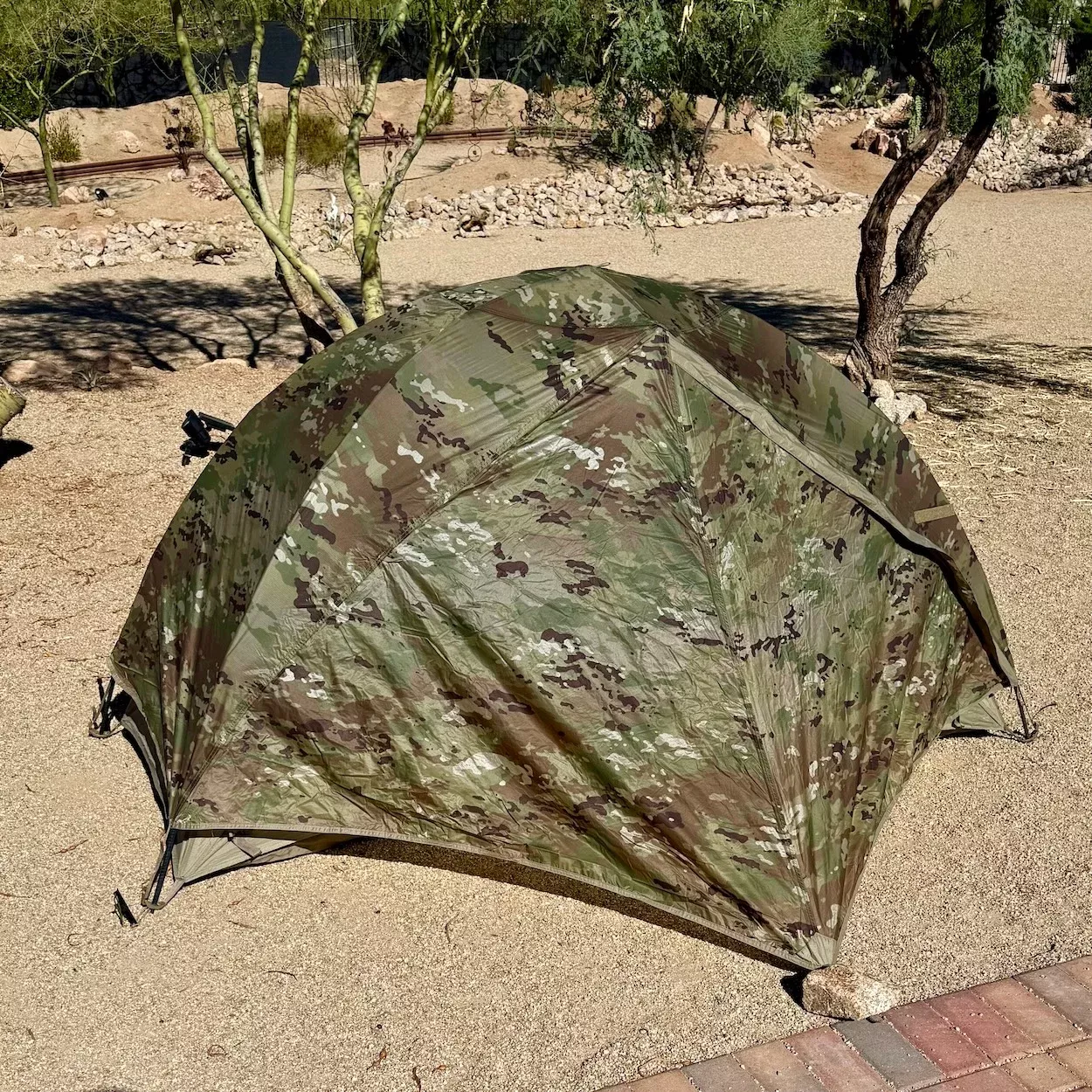 LiteFighter Combat Tent - US Army Issued One Person OCP Multicam - Ultra-Lightweight