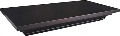 LockDown In Plain Sight Shelf w/ Discreet Design Magnetic Access - Stained