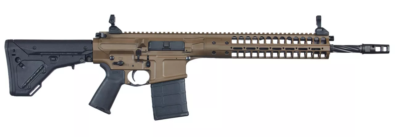 LWRC REPR MKII .308 Win, 20″ Proof Research Barrel, Partriot Brown