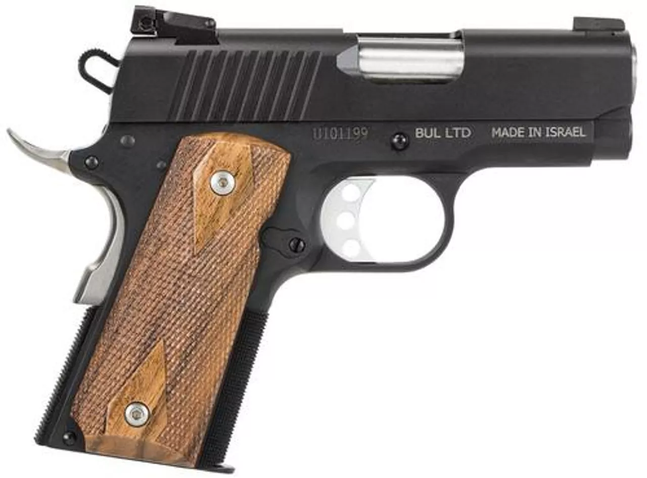 Magnum Research 45 ACP 3″ Black Alum Frame SAO, , 6 rd