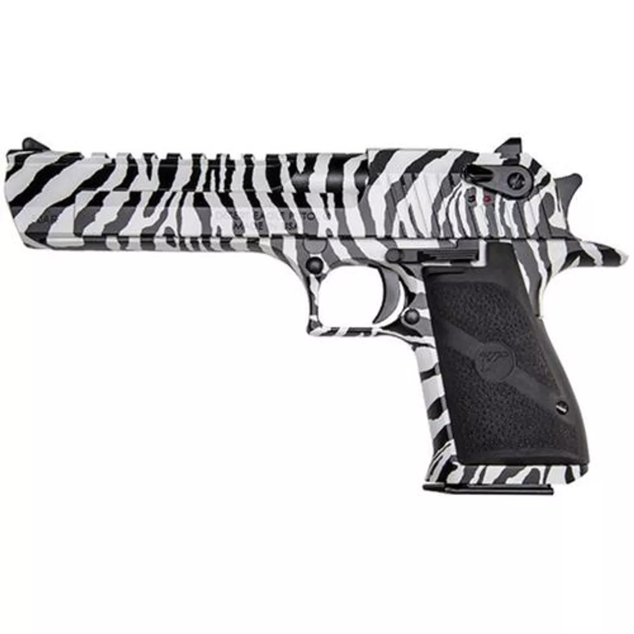 Magnum Research Desert Eagle 50 AE Zebra Finish 6″ Barrel 7 Rd Mag