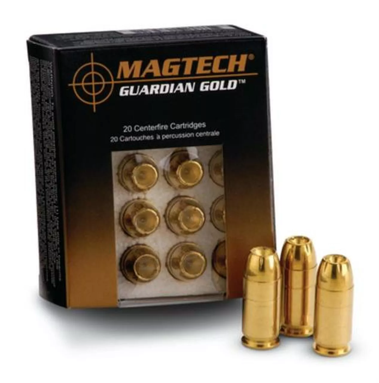 Magtech Guardian Gold 45 ACP 230gr Jacketed Hollow Point, 20rd Box