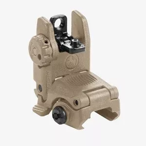MBUS GEN 2 Sight – Rear – FDE – AUTHENTIC