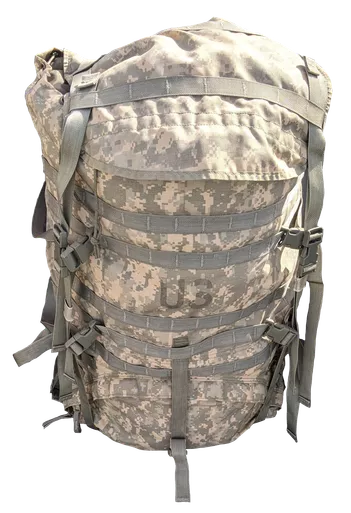 Military Issue MOLLE II Large ACU Field Pack with Frame