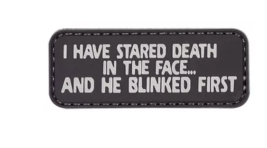 Morale PVC Patch-I have Started Death 6664