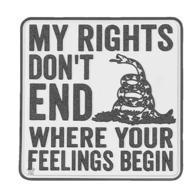 Morale PVC Patch- My Rights 6743