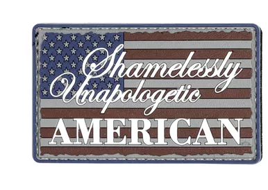 Morale PVC Patch-Unapologetic American 6602