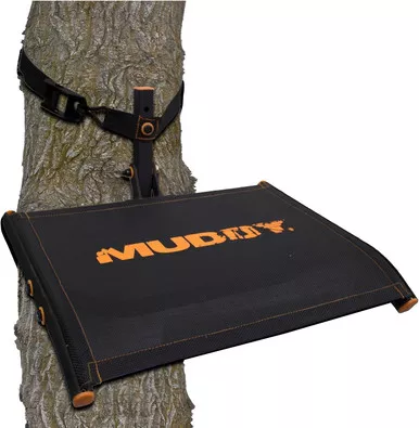 Muddy Ultra Tree Seat Black One Size For Ground Use Only 18" W x 13" D