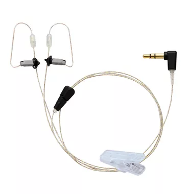 N-Ear 360 Original Dual Ear Earpiece - 24" / 3.5mm