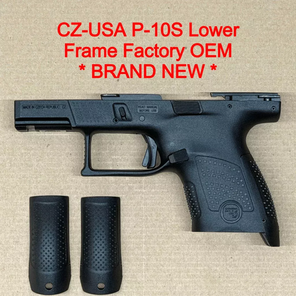 NEW – FACTORY CZ-USA P-10 S 9mm Lower Frame Assembly Sub Compact Black