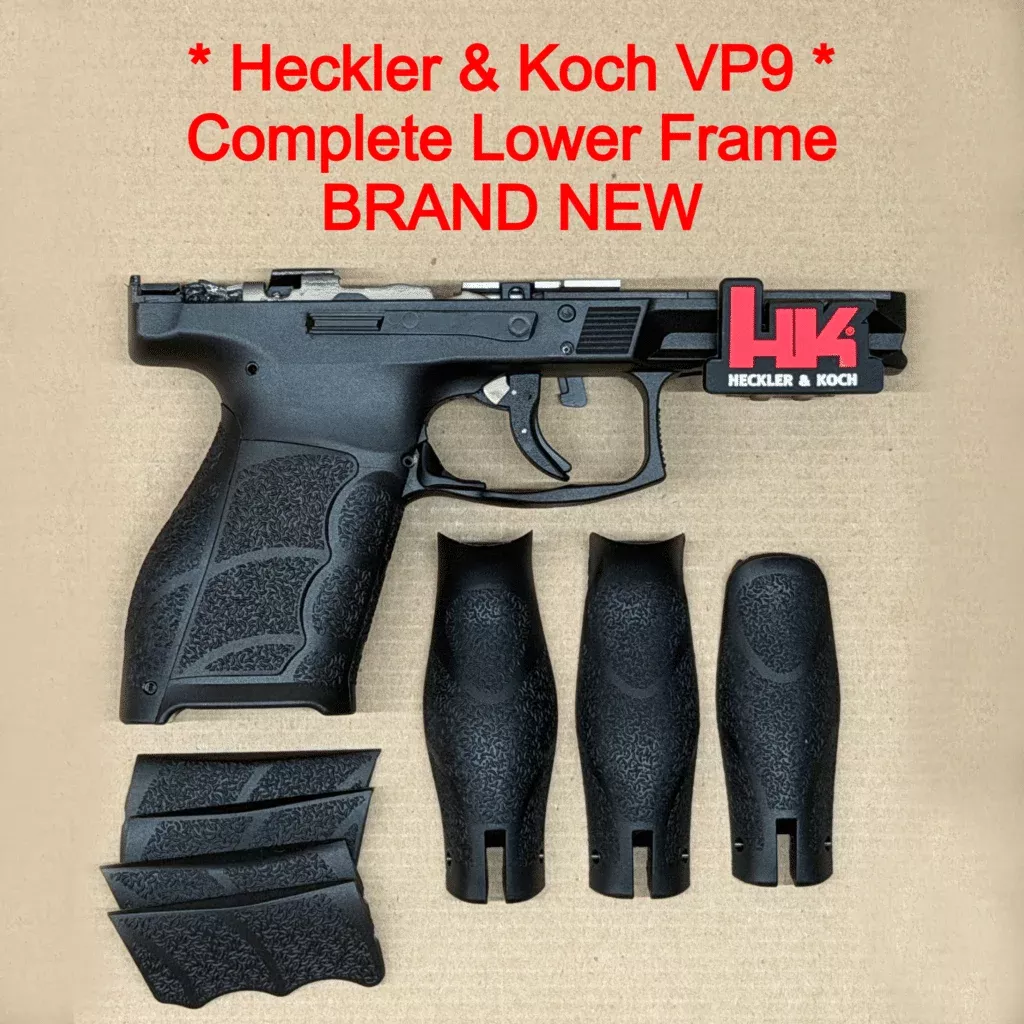 NEW – FACTORY HK VP9A1 K 9mm Lower Frame Assembly Compact Black