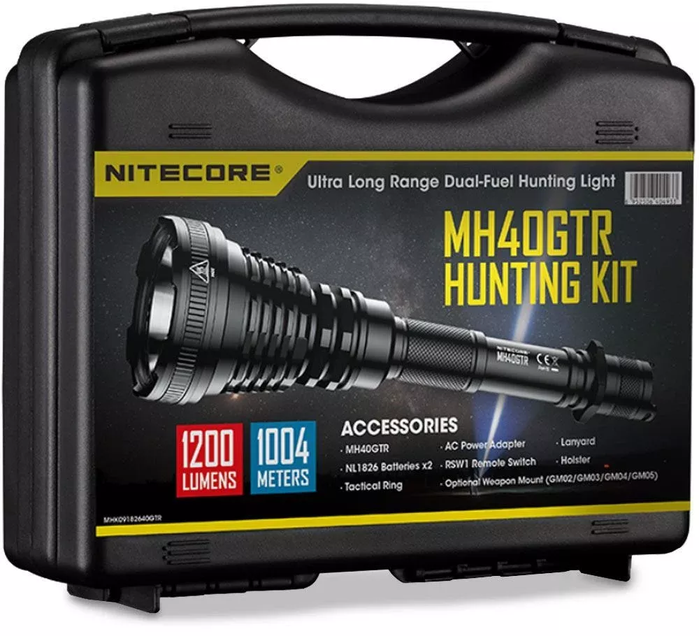 NITECORE MH40GTR 1200 LUMENS HUNTING KIT