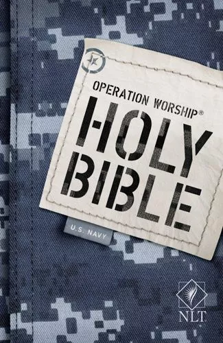 Operation Worship Compact Bible NLT (Navy edition)