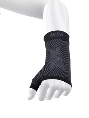 OS1st WS6 Sports Wrist Compression Black Sleeve