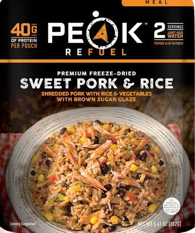 Peak Refuel Sweet Pork & Rice