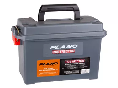 Plano Rustrictor Field/Ammo Box, Gray, Medium
