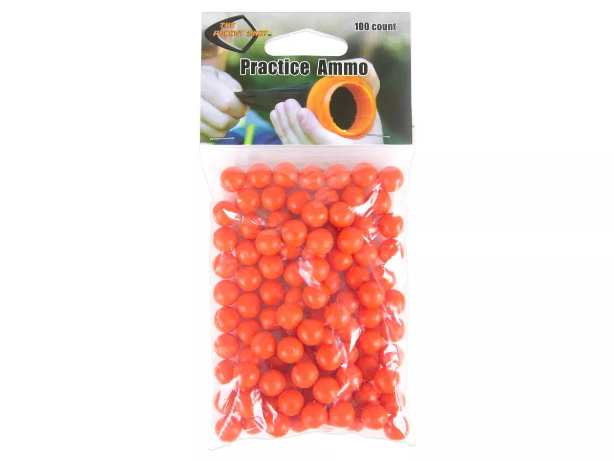 Pocket Shot Practice Ammo 100 ct. - Caliber