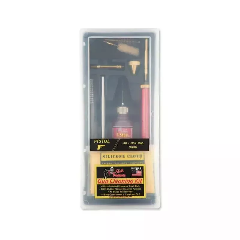 PRO SHOT 38 /357 /9MM PISTOL CLEANING KIT