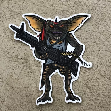 Pure Chaos Stripe Sticker