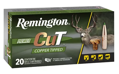 Remington Ammunition R22344 Premier Cut 308Win 165gr 20 Per Box/10 Case