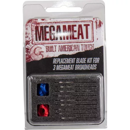 Replacement Blade Set for G5 Megameat Broadheads