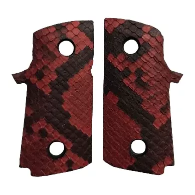 RIA - Baby Rock BBR3.10 Grips - Python Snake Skin - (Red)