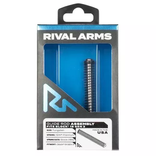 Rival Arms RA50G201T Guide Rod AssemblyCompatible With Glock 19 Gen3 Tungsten