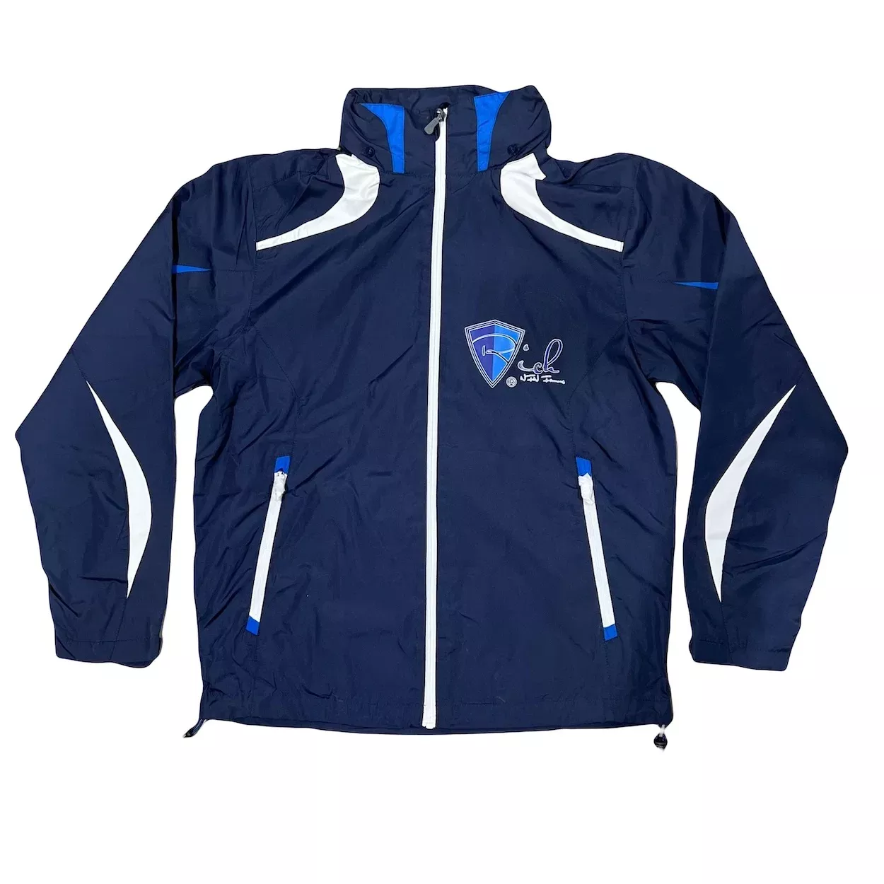 RNF Men's Lined Windbreaker - Roll-Away Hood & Zip Pockets (SM-3XL)