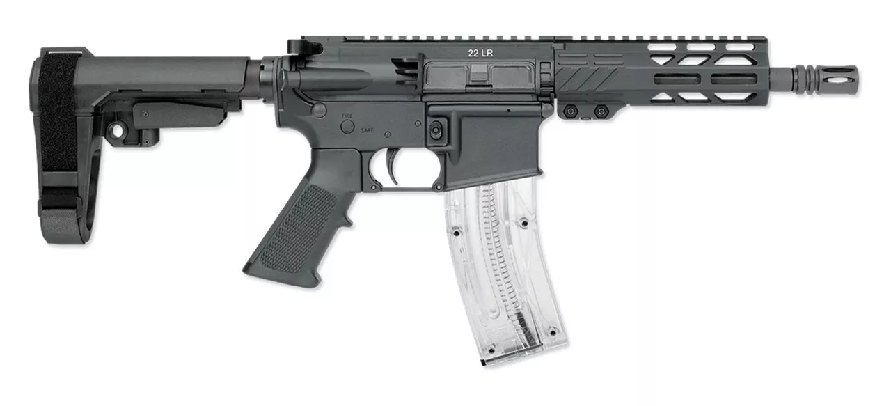 Rock River Arms LAR-22 .22 LR, 9″ Barrel, Polymer Upper/Lower, SBA3, Black