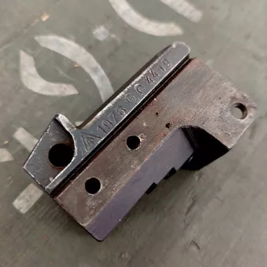 Romanian AKM Front Barrel Trunnion – 7.62×39, Bullet Guide Installed