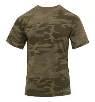 Rothco Colored Camo T-Shirt Coyote Camo
